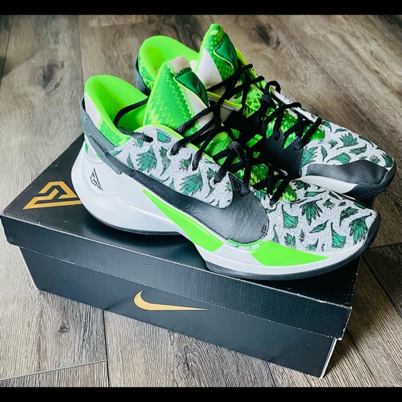 Zoom Freak 2 Pure Platinum/Pine-Green in Sz 11.5 - Picture 9 of 10